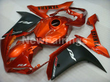 Charger l&#39;image dans la galerie, Orange Matte Black Factory Style - YZF-R1 07-08 Fairing Kit