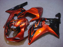 Charger l&#39;image dans la galerie, Orange and Black No decals - GSX-R600 01-03 Fairing Kit -