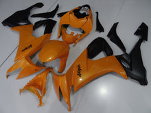 Load image into Gallery viewer, Orange and Black Factory Style - NINJA ZX-10R 08-10 Fairing Kit