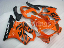 Charger l'image dans la galerie, Orange and Black Flame - CBR600 F4i 01-03 Fairing Kit -