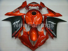 Charger l'image dans la galerie, Orange Matte Black Factory Style - YZF-R1 07-08 Fairing Kit