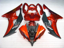 Orange and Matte Black Factory Style - YZF-R6 08-16 Fairing Kit Vehicles & Parts > Vehicle Parts & Accessories > Motor