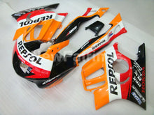 Charger l&#39;image dans la galerie, Orange and Red Black Repsol - CBR600 F3 97-98 Fairing Kit -