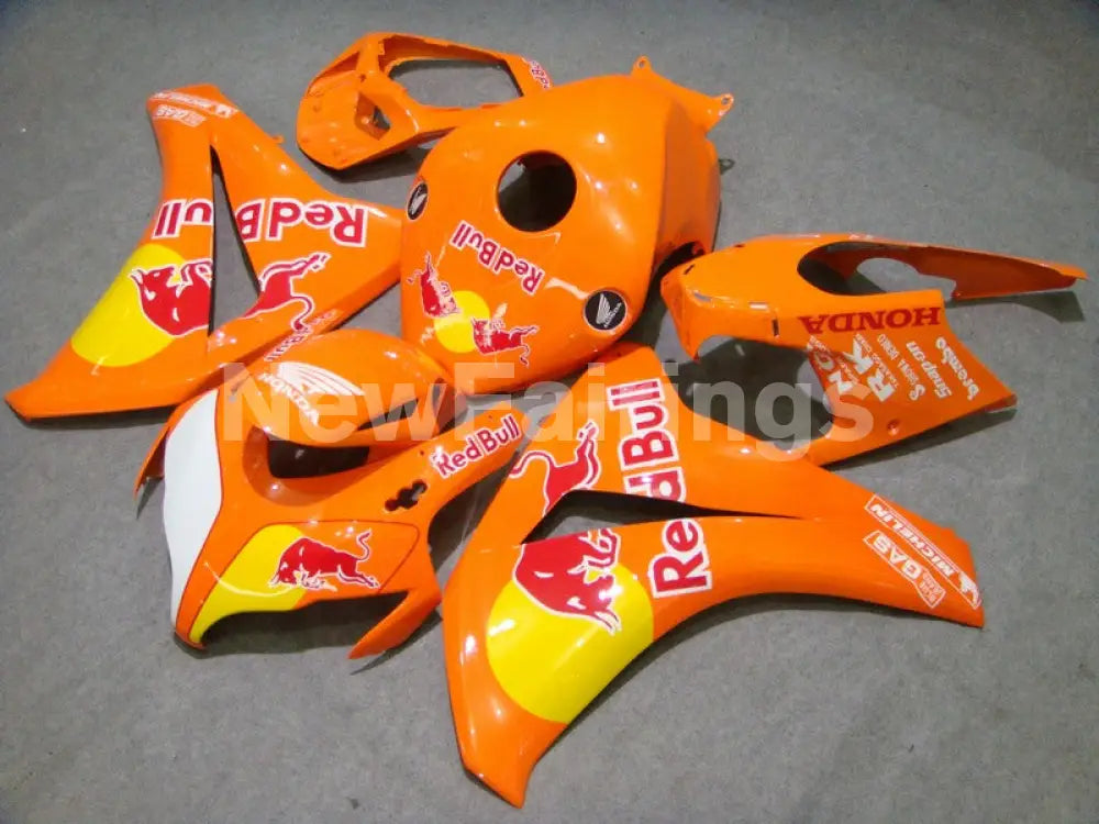 Orange and Red Bull - CBR1000RR 08-11 Fairing Kit