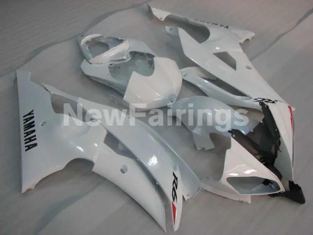 Pearl White Factory Style - YZF-R6 08-16 Fairing Kit Vehicles & Parts > Vehicle Parts & Accessories > Motor Vehicle