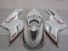 Load image into Gallery viewer, Pearl White and Red Factory Style - Ducati 848/1098/1198 07-11 Fairing Kit