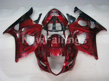 Load image into Gallery viewer, Red and Black Flame - GSX-R1000 03-04 Fairing Kit