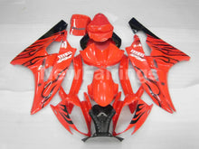 Charger l&#39;image dans la galerie, Red and Black Flame- YZF-R6 06-07 Fairing Kit Vehicles &amp; Parts &gt; Vehicle Parts &amp; Accessories &gt; Motor Vehicle Parts &gt;