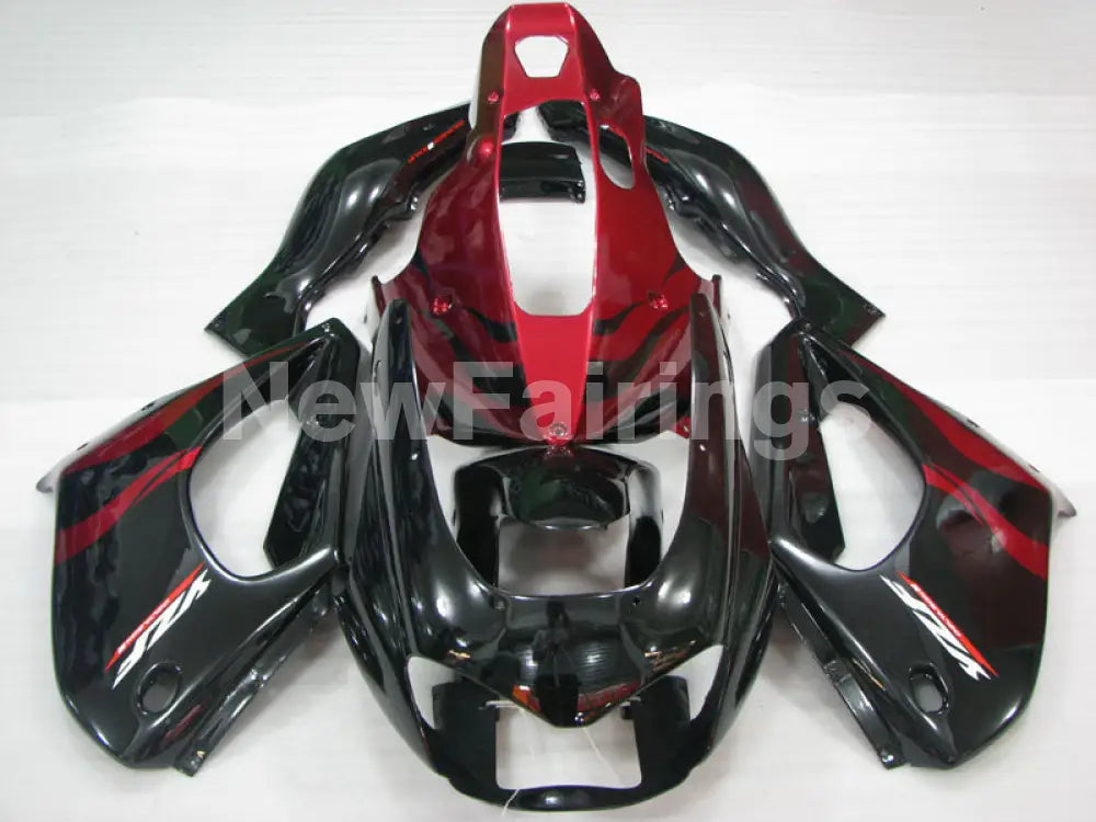 Red and Black Flame - YZF1000R Thunderace 96-05 Fairing Kit Vehicles & Parts > Vehicle Parts & Accessories > Motor