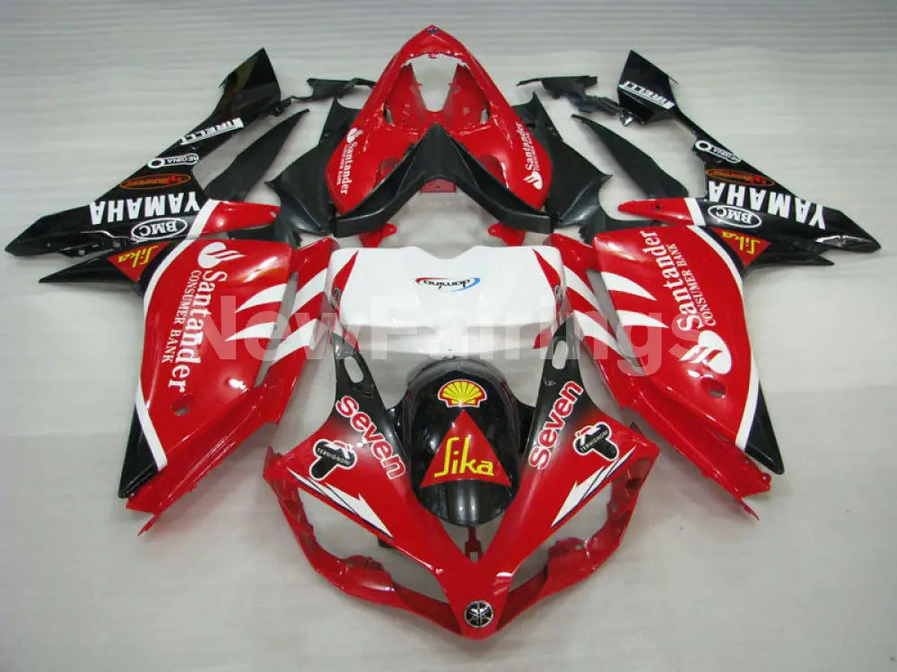 Red and Black Santander - YZF-R1 07-08 Fairing Kit