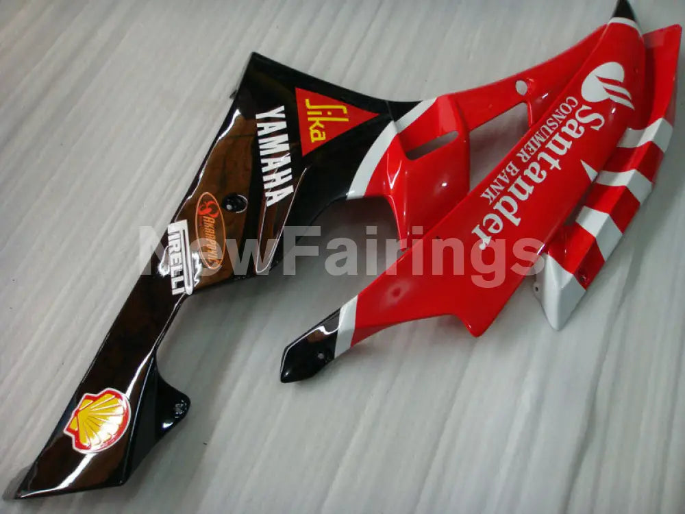 Red and Black Santander - YZF-R6 06-07 Fairing Kit Vehicles & Parts > Vehicle Parts & Accessories > Motor Vehicle Parts