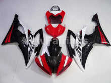 Load image into Gallery viewer, Red and Black White Factory Style - YZF-R6 08-16 Fairing Kit Vehicles &amp; Parts &gt; Vehicle Parts &amp; Accessories &gt; Motor