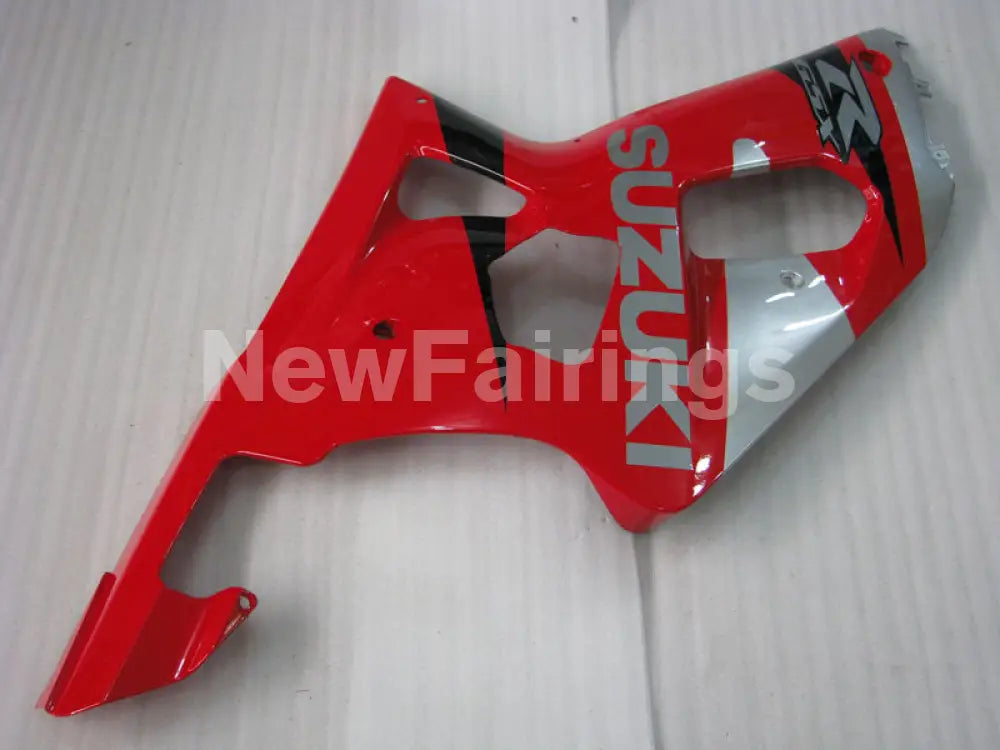 Red and Silver Black Factory Style - GSX-R750 00-03 – NewFairings