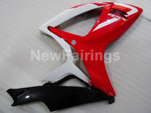 Load image into Gallery viewer, Red and White Black Factory Style - GSX-R600 06-07 Fairing Kit