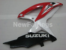 Load image into Gallery viewer, Red and White Black Factory Style - GSX-R600 08-10 Fairing Kit