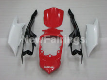 Load image into Gallery viewer, Red and White Black Factory Style - GSX-R600 08-10 Fairing Kit