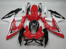 Load image into Gallery viewer, Red and White Black Factory Style - GSX-R600 08-10 Fairing Kit