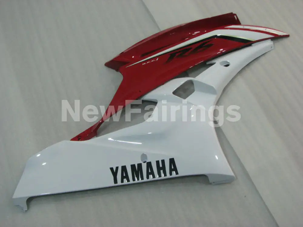 Red and White Factory Style - YZF-R6 06-07 Fairing Kit Vehicles & Parts > Vehicle Parts & Accessories > Motor Vehicle