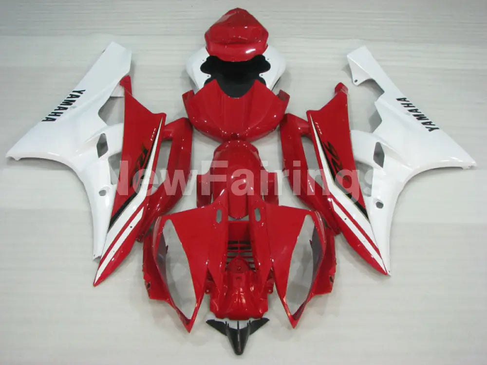 Red and White Factory Style - YZF-R6 06-07 Fairing Kit Vehicles & Parts > Vehicle Parts & Accessories > Motor Vehicle