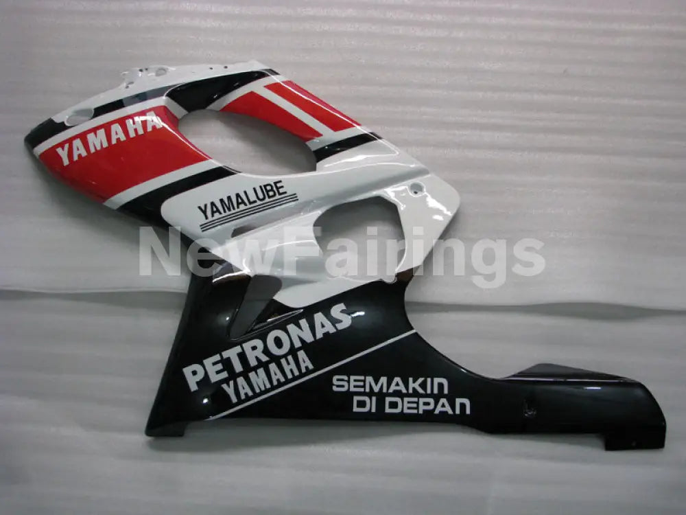 Red and White YAMALUBE - YZF600R Thundercat 96-07 Fairing Kit Vehicles & Parts > Vehicle Parts & Accessories > Motor