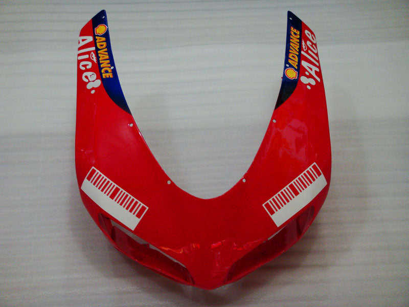 Red and Black Alice - Ducati 848/1098/1198 07-11 Fairing Kit
