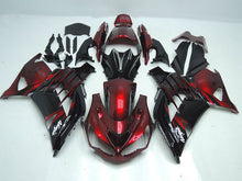 Load image into Gallery viewer, Red and Black Factory Style - NINJA ZX-14R 12-25 Fairing Kit
