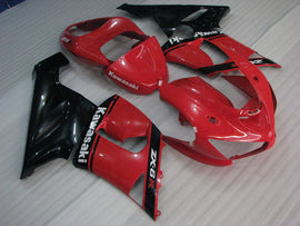 Red and Black Factory Style - NINJA ZX-6R 05-06 Fairing Kit
