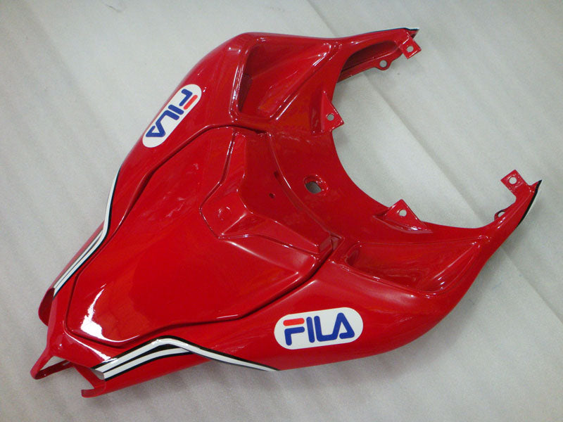 Red and Black FILA - Ducati 848/1098/1198 07-11 Fairing Kit