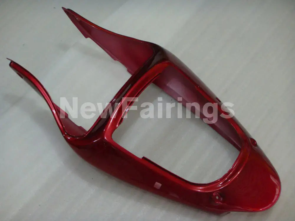 Red and Black Flame NINJA ZX 6R 00 02 Fairing Kit Vehicles