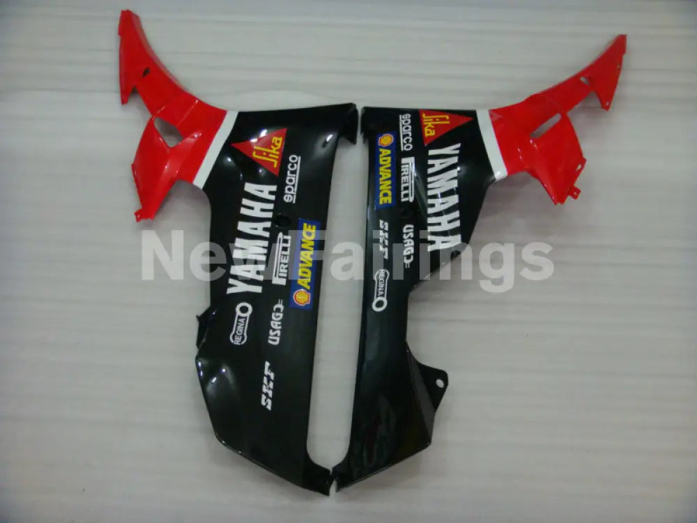 Red Black Santander - YZF-R6 06-07 Fairing Kit Vehicles & Parts > Vehicle Parts & Accessories > Motor Vehicle Parts >