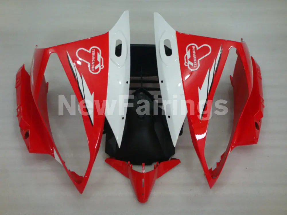 Red Black Santander - YZF-R6 06-07 Fairing Kit Vehicles & Parts > Vehicle Parts & Accessories > Motor Vehicle Parts >