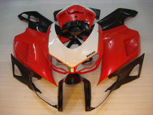 Load image into Gallery viewer, Red and Black White Factory Style - Ducati 848/1098/1198 07-11 Fairing Kit