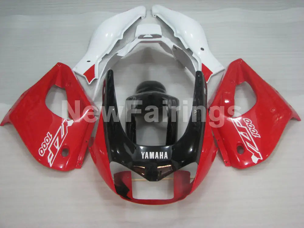 Red and Black White Factory Style - YZF1000R Thunderace 96-05 Fairing Kit Vehicles & Parts > Vehicle Parts &