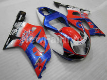 Charger l'image dans la galerie, Red and Blue Corona - GSX-R600 01-03 Fairing Kit - Vehicles