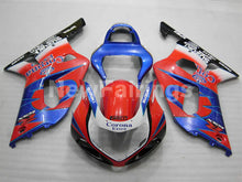 Charger l'image dans la galerie, Red and Blue Corona - GSX-R600 01-03 Fairing Kit - Vehicles
