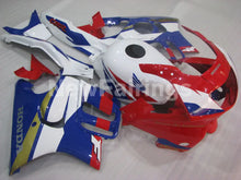 Charger l&#39;image dans la galerie, Red and Blue White Factory Style - CBR600 F3 97-98 Fairing