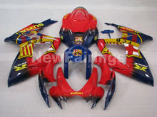 Charger l'image dans la galerie, Red and Blue Yellow FCB - GSX-R750 06-07 Fairing Kit