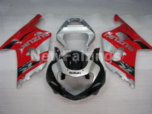 Charger l'image dans la galerie, Red and Silver Black Factory Style - GSX-R600 01-03 Fairing