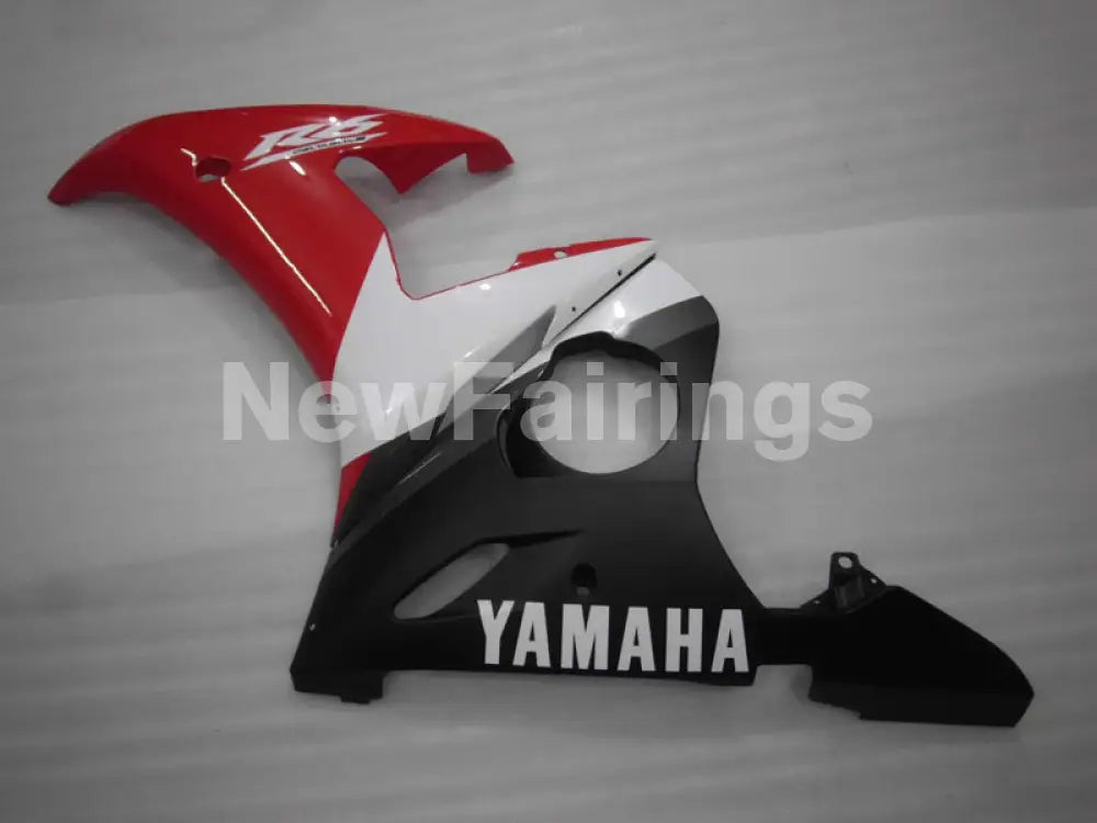 Red White and Black Factory Style - YZF-R6 03-04 Fairing Kit Vehicles & Parts > Vehicle Parts & Accessories > Motor