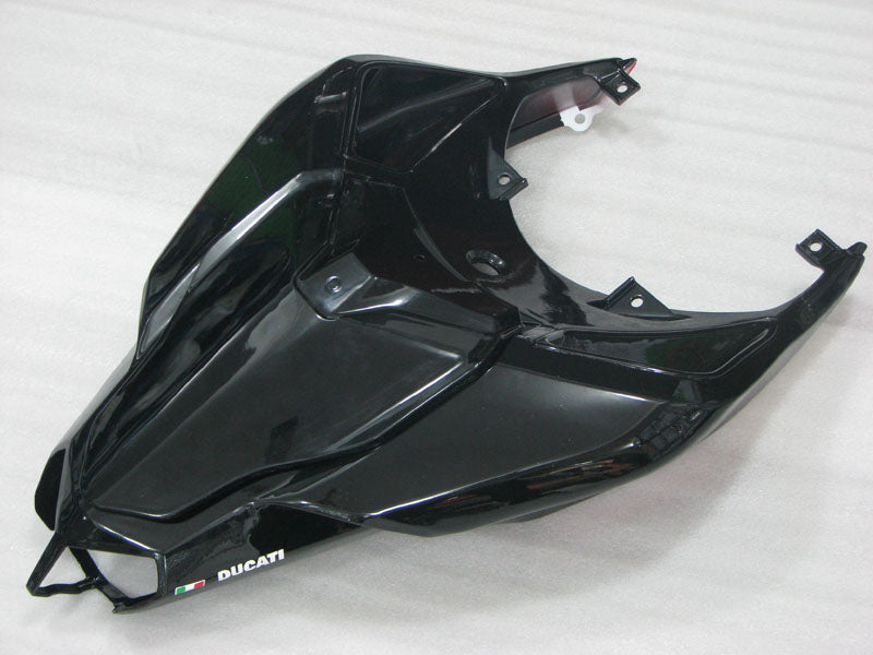 Red and White Black Enel - Ducati 848 07-11 Fairing Kit