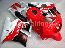 Charger l&#39;image dans la galerie, Red and White Black Factory Style - CBR600 F2 91-94 Fairing