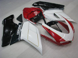 Red and White Black Factory Style - Ducati 848/1098/1198