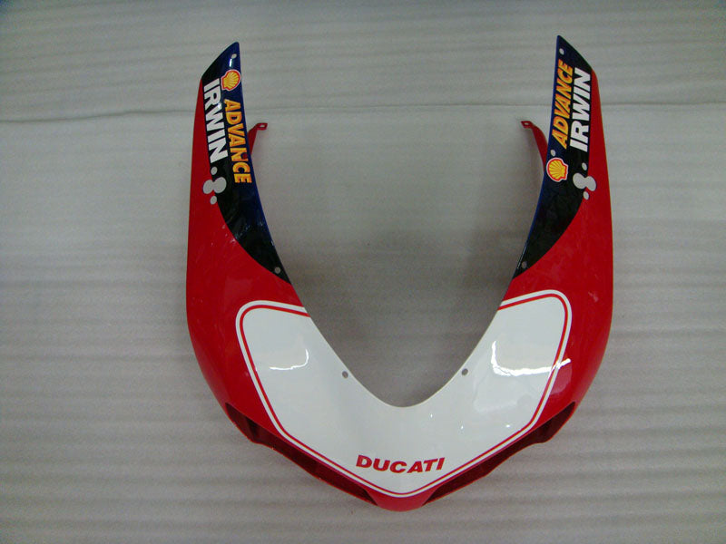 Red and White Black Performance - Ducati 848/1098/1198 07-11 Fairing Kit