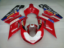 Load image into Gallery viewer, Red and White Black Performance - Ducati 848/1098/1198 07-11 Fairing Kit