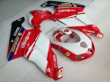 Load image into Gallery viewer, Red and White Black PIRELLI - Ducati 749 05-06 Fairing Kit (Single Passenger Seat)