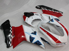 Load image into Gallery viewer, Red White and Black Star - Ducati 848/1098/1198 07-11 Fairing Kit
