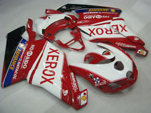 Load image into Gallery viewer, Red and White Black Xerox - Ducati 999 05-06 Fairing Kit (Single Passenger Seat)