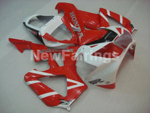 Charger l&#39;image dans la galerie, Red and White Factory Style - CBR 929 RR 00-01 Fairing Kit -