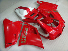 Load image into Gallery viewer, Red and White Factory Style - Ducati 916 96-02 Fairing Kit (Single Passenger Seat)