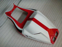 Load image into Gallery viewer, Red and White Factory Style - Ducati 996 96-02 Fairing Kit (Single Passenger Seat)